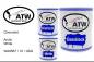 Preview: Chevrolet, Arctic White, WA9567 / 10 / G8G: 1L Lackdose + 1L Klarlack + 500ml Härter - Set, von ATW Autoteile West.